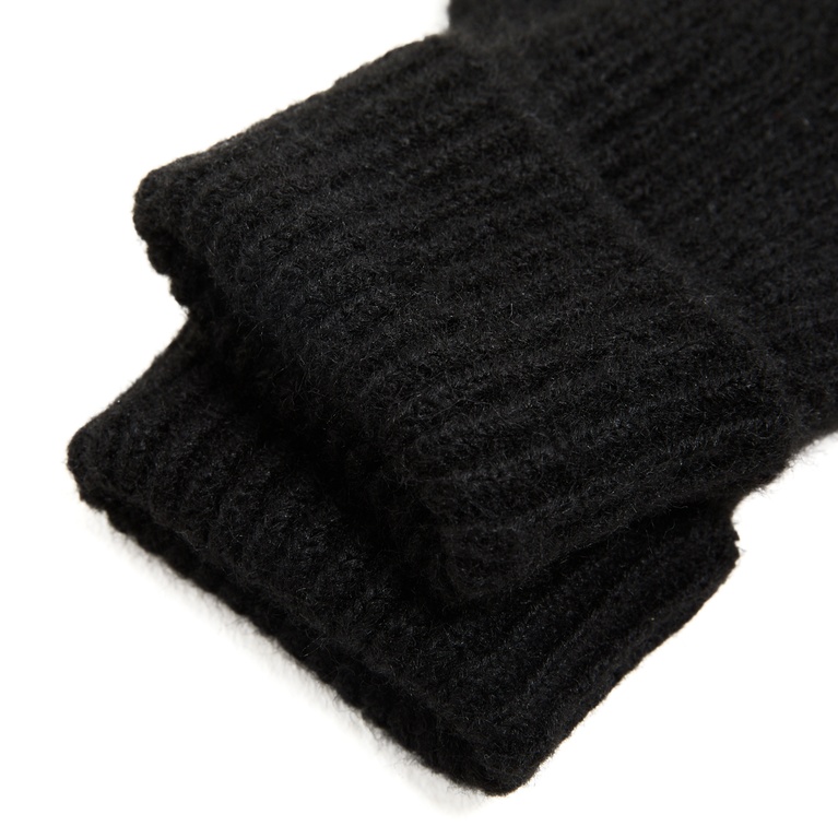 Rib-knit mittens "Fay Thumb"